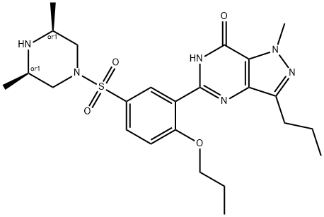 O-Desethyl-O-propyl Methisosildenafil Struktur