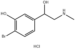 4-BroMophenylephrine Hydrochloride Struktur