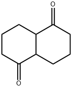 1,5-DECALINDIONE Struktur