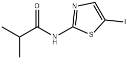 Propionamide,  N-(5-iodo-2-thiazolyl)-2-methyl-  (8CI) Struktur