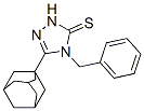 5-(1-adamantyl)-4-benzyl-2H-1,2,4-triazole-3-thione Struktur