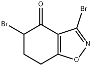 3,5-Dibromo-6,7-dihydro-1,2-benzisoxazol-4-(5H)-one Struktur