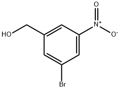 3-Bromo-5-nitrobenzyl alcohol Struktur