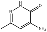 4-Amino-6-methyl-2H-pyridazin-3-one Struktur