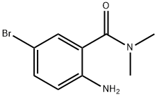 2-AMINO-5-BROMO-N,N DIMETHYL BENZAMIDE Struktur