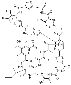 硫鏈絲菌素, 1393-48-2, 結(jié)構(gòu)式