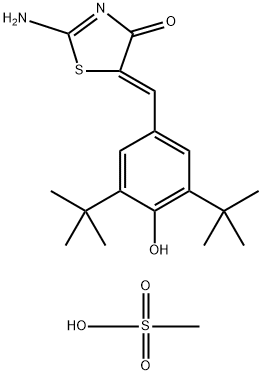 Darbufelone mesilate Struktur