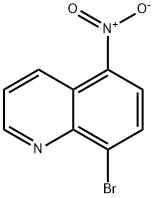 8-BROMO-5-NITROQUINOLINE Struktur