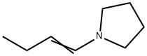 1-(1-Butenyl)pyrrolidine Struktur