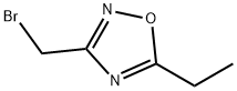 3-(broMoMethyl)-5-ethyl-1,2,4-oxadiazole Struktur