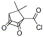 Bicyclo[2.2.1]heptane-1-carbonyl chloride, 7,7-dimethyl-2,3-dioxo- (9CI) Struktur