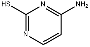 2-Pyrimidinethiol, 4-amino- (9CI) Struktur