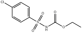 N-[(4-Chlorophenyl)sulfonyl]carbamic acid ethyl ester Struktur