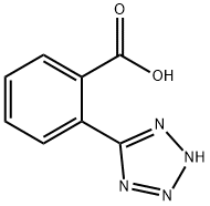 2-(1H-Tetraazol-5-yl)benzoic acid Struktur