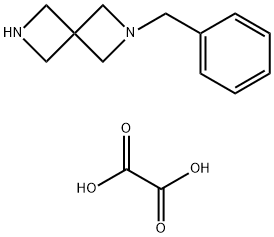 2-Benzyl-2,6-diazaspiro[3.3]heptane oxalate Struktur