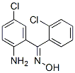 2-amino-2',5-dichlorobenzophenone oxime Struktur