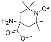 1-Piperidinyloxy, 4-aMino-4-(Methoxycarbonyl)-2,2,6,6-tetraMethyl- Struktur