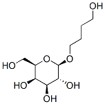 .beta.-D-Galactopyranoside, 4-hydroxybutyl Struktur