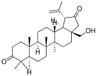 28-Hydroxylup-20(29)-ene-3,21-dione Struktur