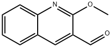 2-METHOXY-QUINOLINE-3-CARBALDEHYDE Struktur