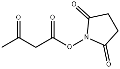 N-HYDROXYSUCCINIMIDYL ACETOACETATE Struktur