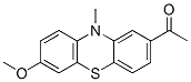 1-(7-methoxy-10-methyl-10H-phenothiazin-2-yl)ethan-1-one Struktur