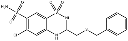 hydrobentizide  Struktur