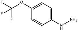 4-(TRIFLUOROMETHOXY)PHENYLHYDRAZINE HYDROCHLORIDE Struktur