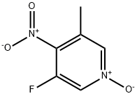 3-FLUORO-4-NITRO-5-PICOLINE 1-OXIDE Struktur