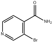 3-溴吡啶-4-酰胺 結(jié)構(gòu)式