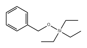 α-(Triethylsiloxy)toluene Struktur