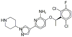 Crizotinib-d5 Struktur