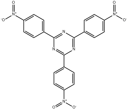 2,4,6-TRIS(4-NITROPHENYL)-1,3,5-TRIAZINE Struktur