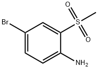 2-Amino-5-bromophenyl methyl sulphone Struktur