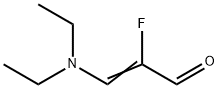 (2Z)-3-(Diethylamino)-2-fluoroprop-2-enal Struktur