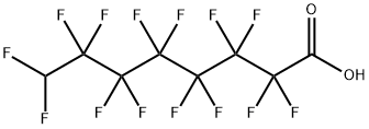 8H-PERFLUOROOCTANOIC ACID Struktur