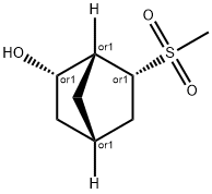 Bicyclo[2.2.1]heptan-2-ol, 6-(methylsulfonyl)-, (endo,endo)- (9CI) Struktur