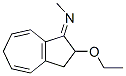 Methanamine, N-(2-ethoxy-3,6-dihydro-1(2H)-azulenylidene)- (9CI) Struktur