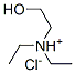 2-(Diethylamino)ethenol hydrochloride Struktur