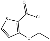 2-Thiophenecarbonylchloride,3-ethoxy-(9CI) Struktur