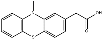 metiazinic acid  Struktur