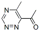 Ethanone, 1-(5-methyl-1,2,4-triazin-6-yl)- (9CI) Struktur