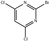 2-Bromo-4,6-dichloropyrimidine Struktur