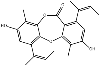 folipastatin Struktur