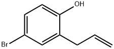 phenol, 4-bromo-2-(2-propenyl)- Struktur