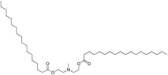 (methylimino)diethane-1,2-diyl distearate Struktur