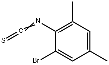 Benzene, 1-bromo-2-isothiocyanato-3,5-dimethyl- (9CI) Struktur