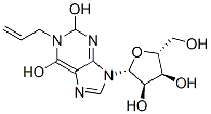 1-allylxanthosine Struktur