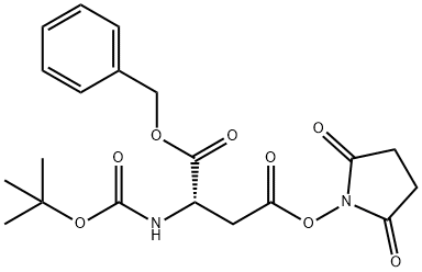 BOC-ASP(OSU)-OBZL Struktur