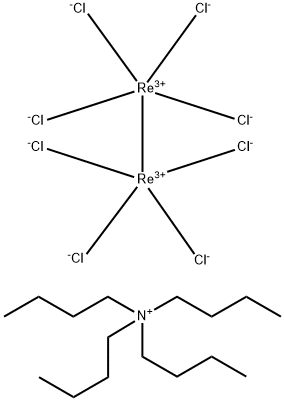 TETRABUTYLAMMONIUM OCTACHLORODIRHENATE(III) Struktur